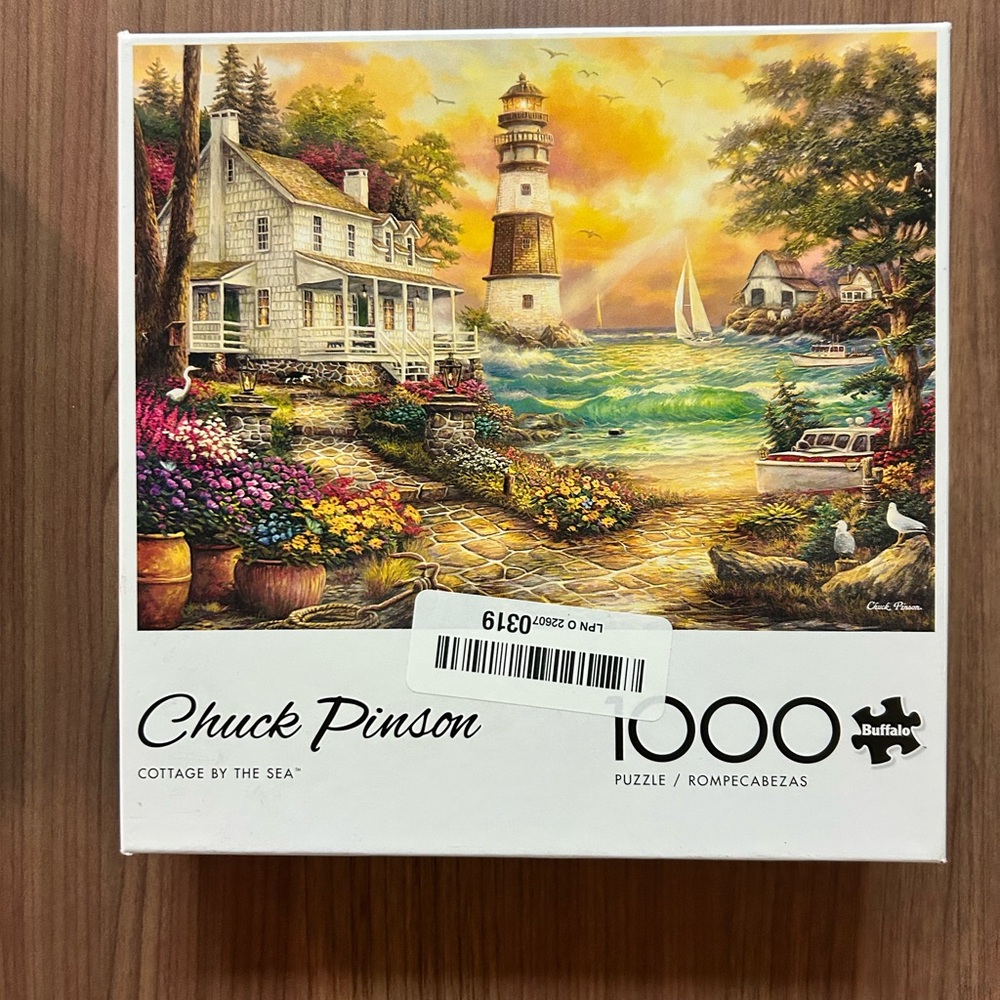 1000 piece puzzles - $8 each - all pieces are present